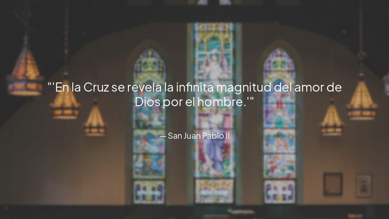 Slide 5 - El Amor Infinito en la Cruz