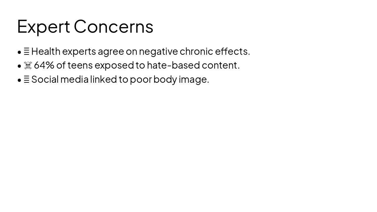 Slide 5 - Expert Concerns