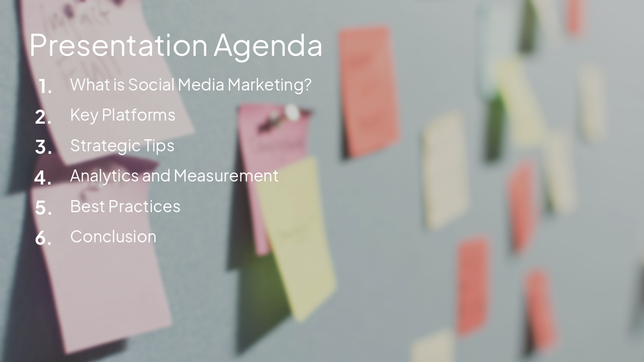 Slide 2 - Presentation Agenda