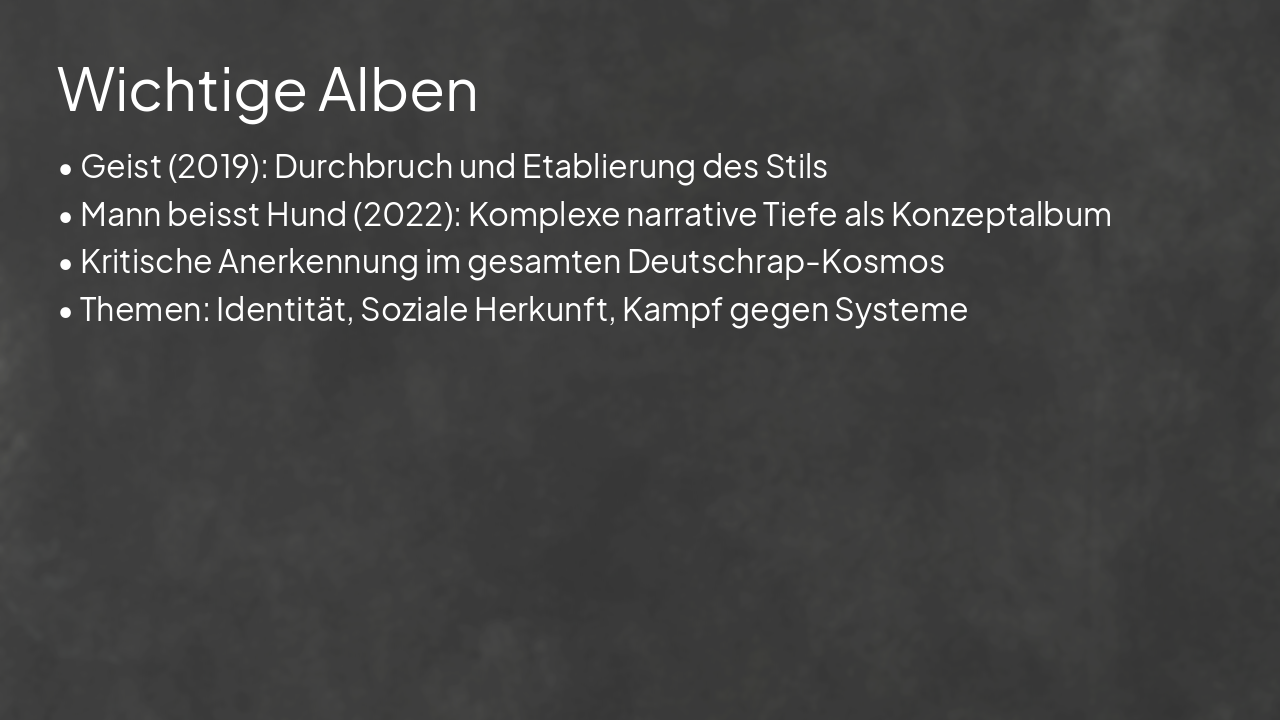 Slide 4 - Wichtige Alben