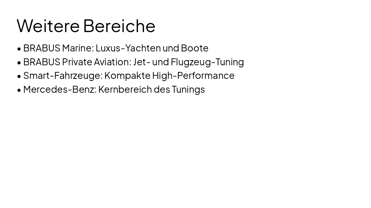 Slide 8 - Weitere Bereiche