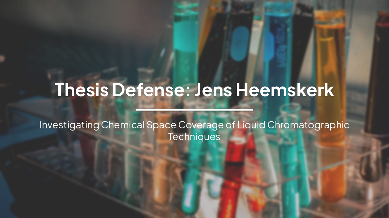 Slide 1 - Thesis Defense: Jens Heemskerk