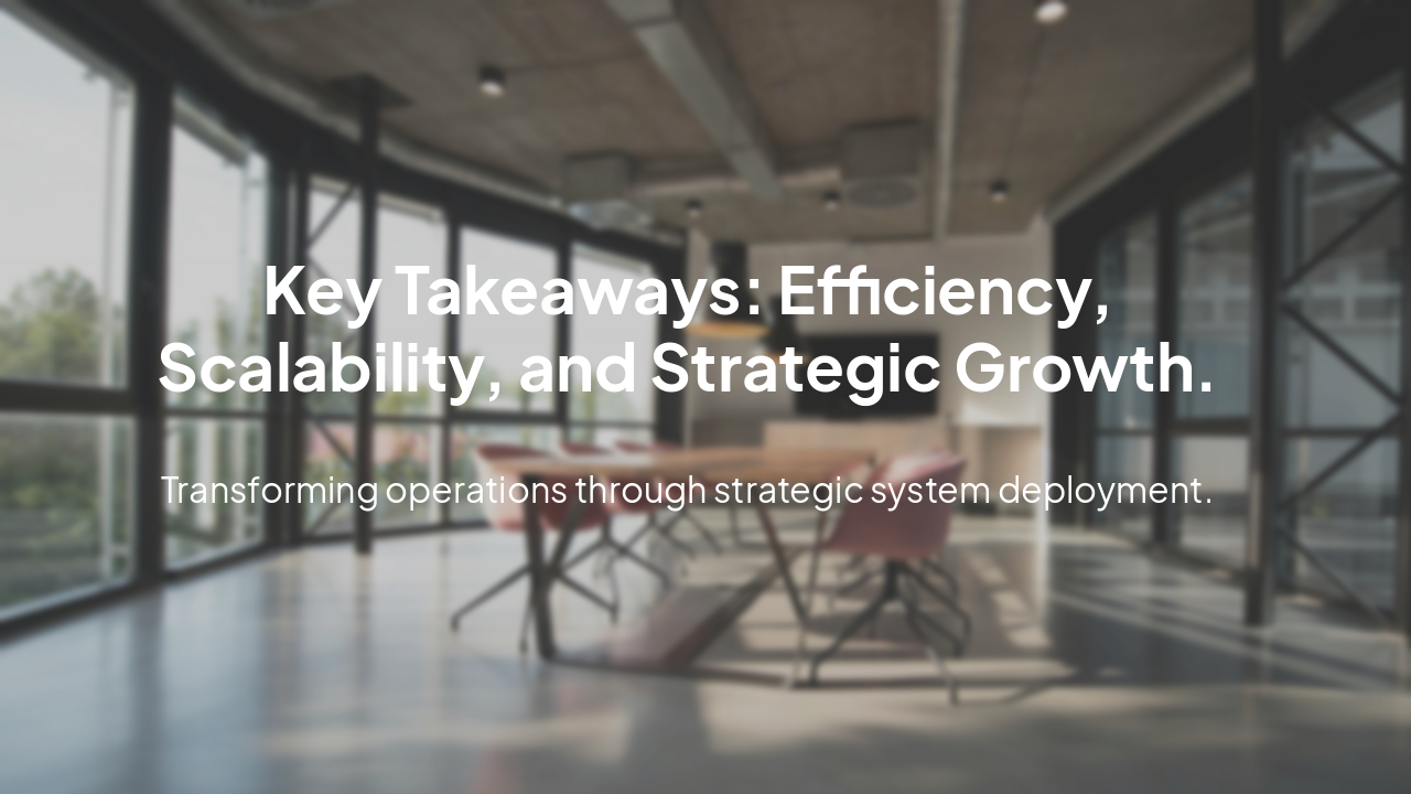 Slide 9 - Summary & Key Takeaways