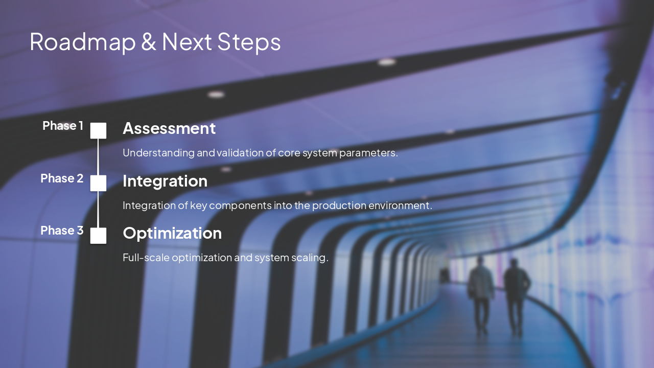 Slide 8 - Roadmap & Next Steps