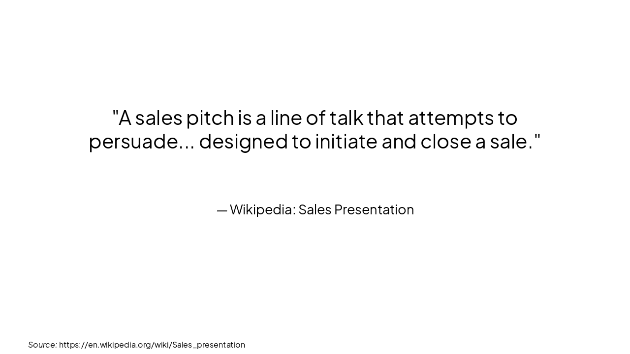 Slide 12 - On Persuasive Pitches