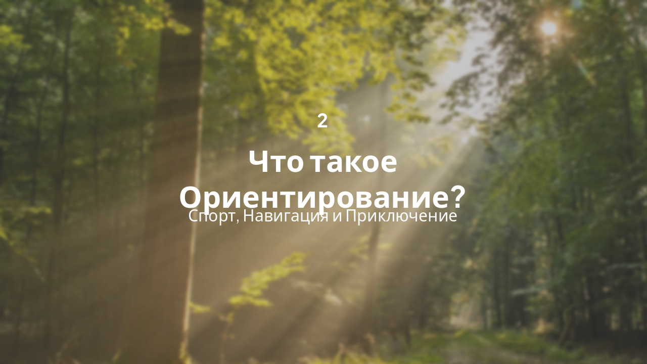 Slide 7 - Введение в Ориентирование