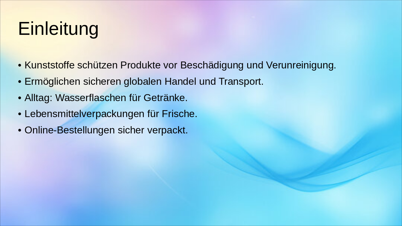 Slide 2 - Einleitung