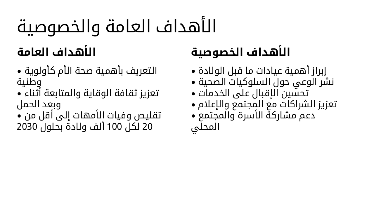 Slide 9 - الأهداف العامة والخصوصية