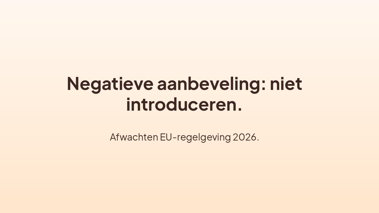 Slide 5 - 5. Conclusie & aanbeveling