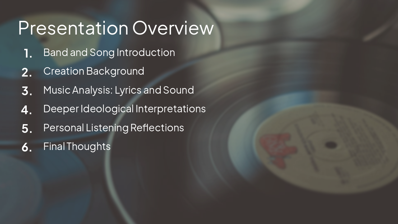 Slide 4 - Presentation Overview