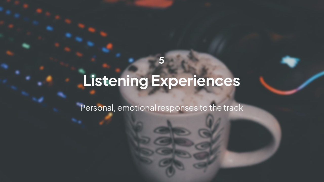 Slide 32 - What It Feels Like