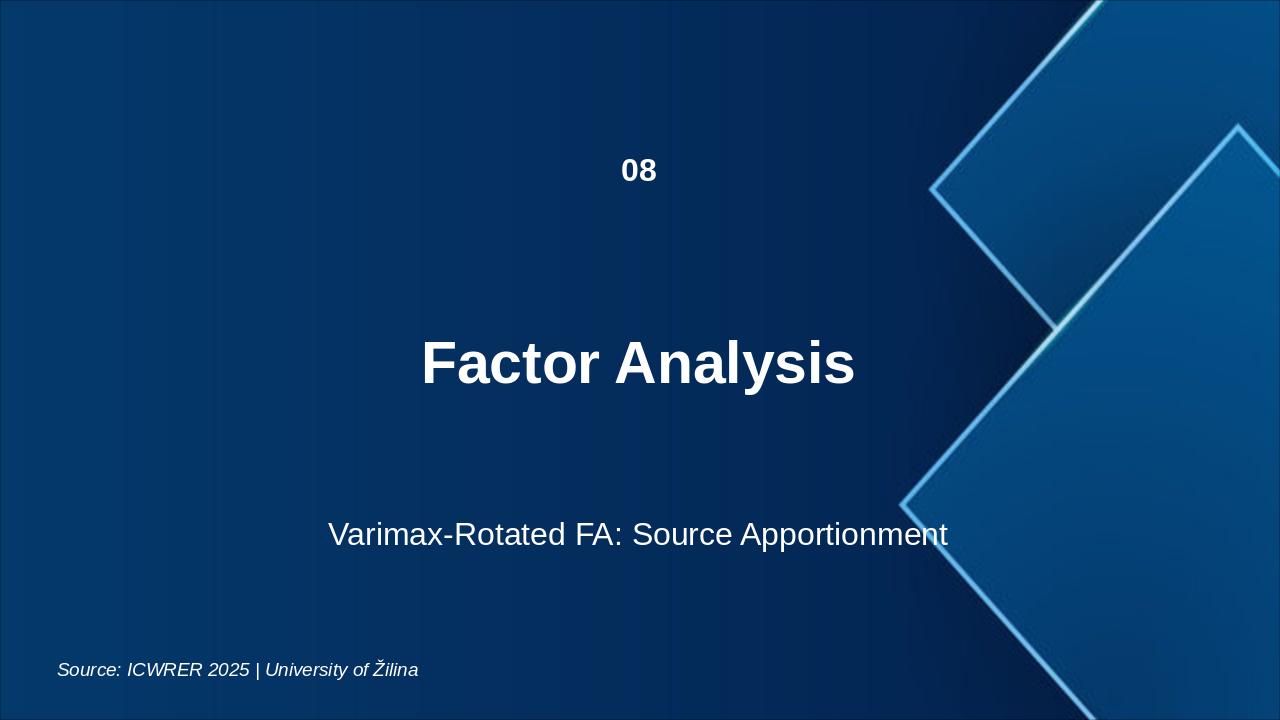 Slide 14 - Assessing Groundwater Resources in Central Kerala, India: A Multivariate Statistical Approach