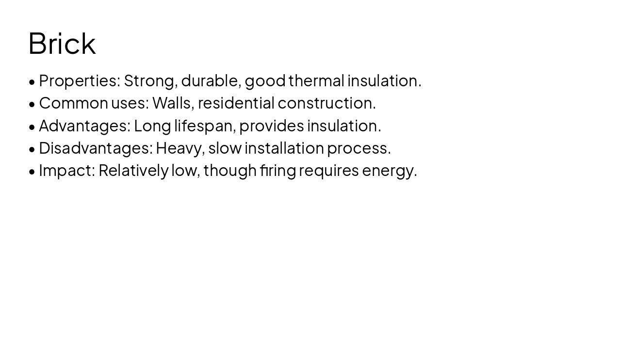 Slide 6 - Brick