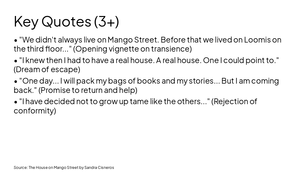 Slide 4 - Key Quotes (3+)