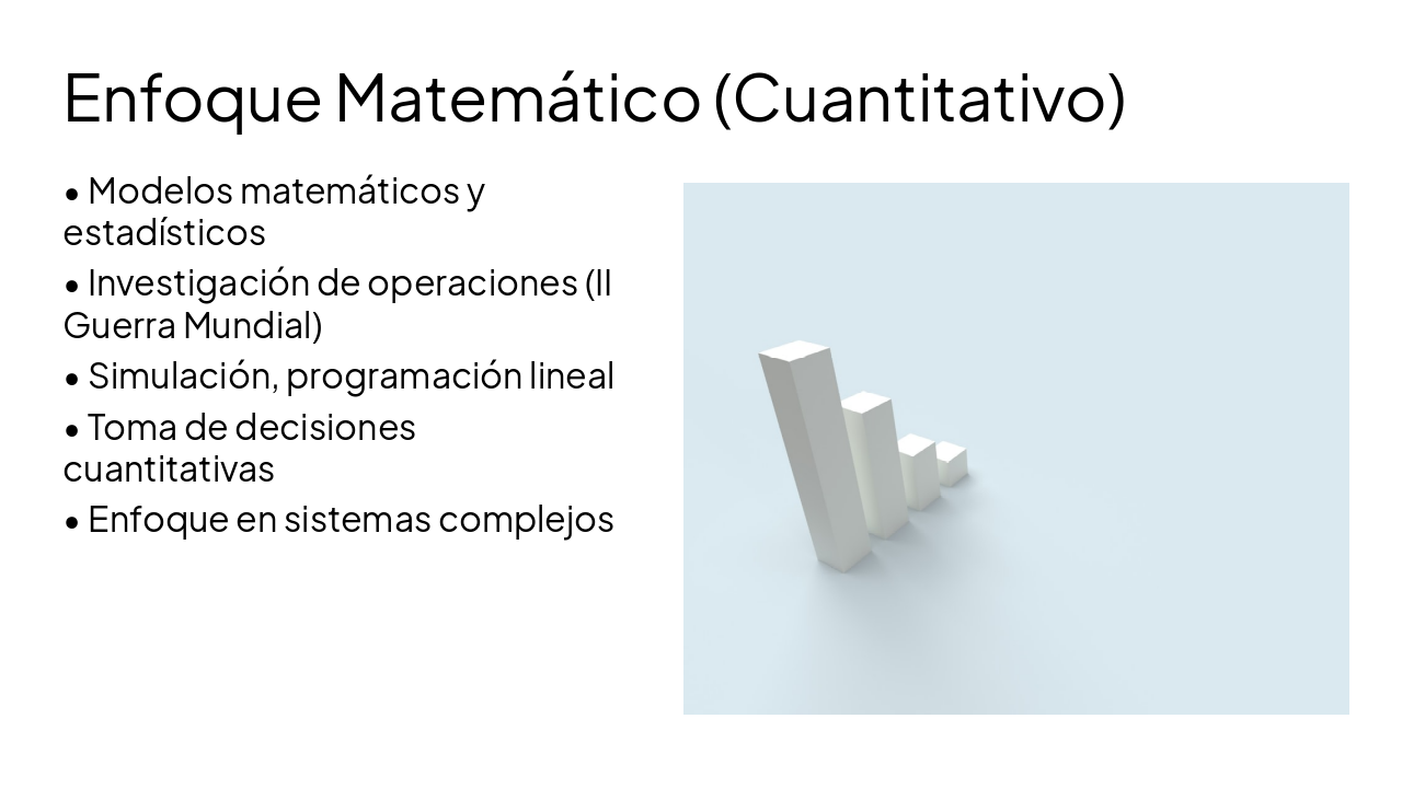 Slide 8 - Enfoque Matemático (Cuantitativo)
