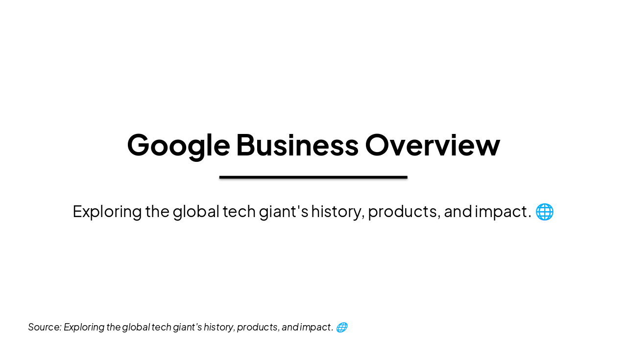 Google: Innovation & Market Leader (30 chars)