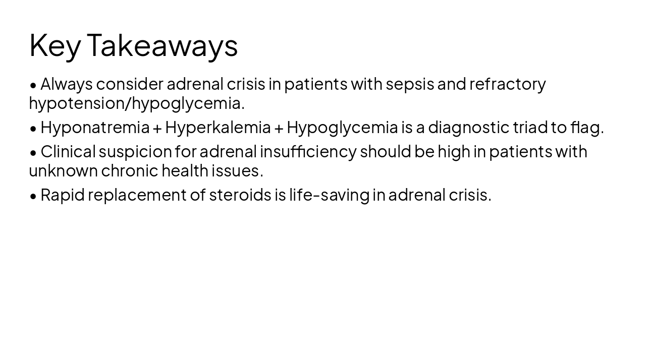 Slide 12 - Key Takeaways