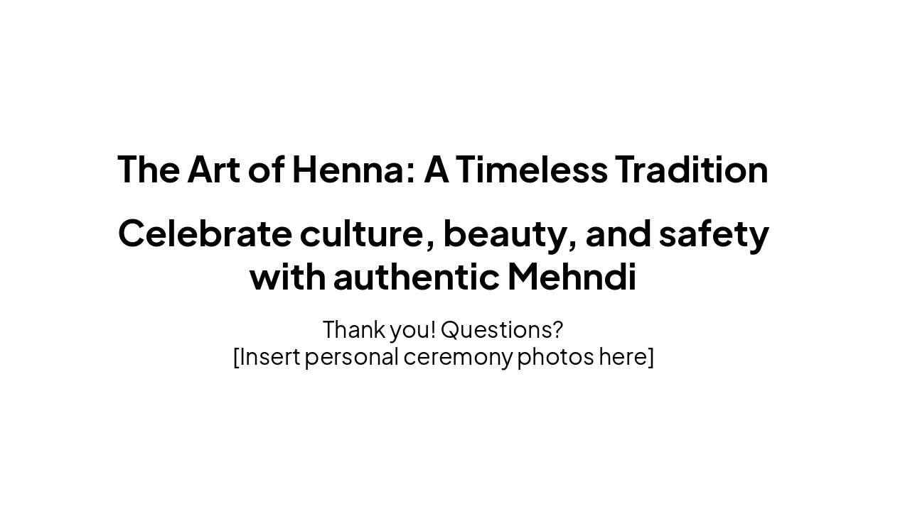 Slide 20 - Conclusion