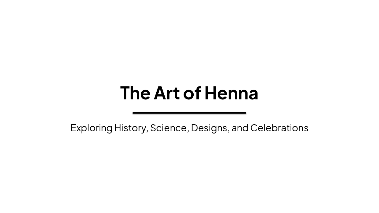 The Art of Henna: Mehndi Traditions and Science