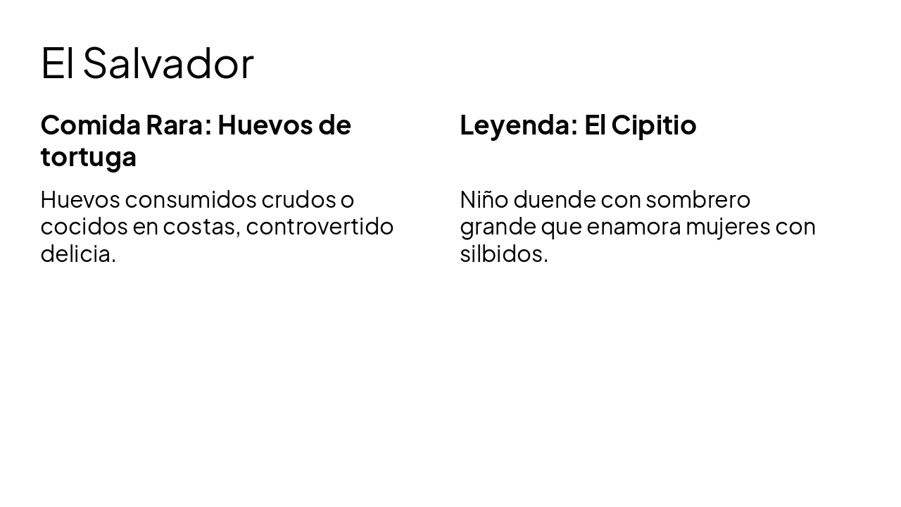 Slide 14 - El Salvador