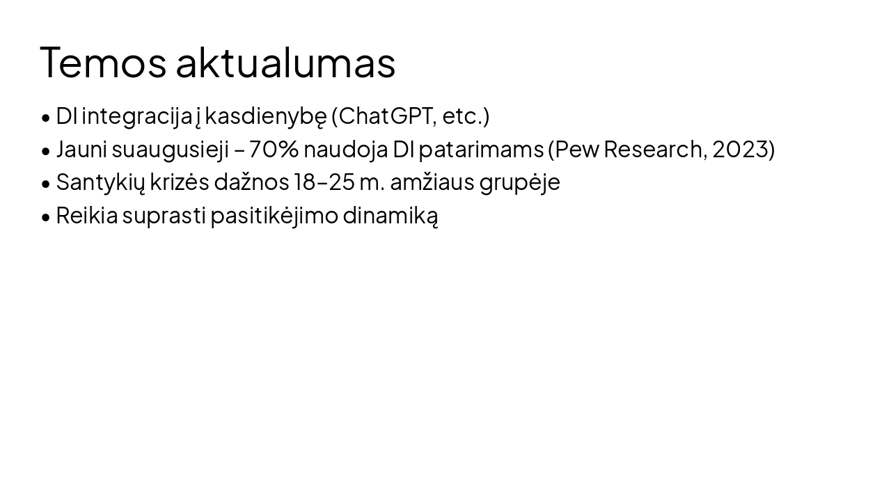 Slide 3 - Temos aktualumas