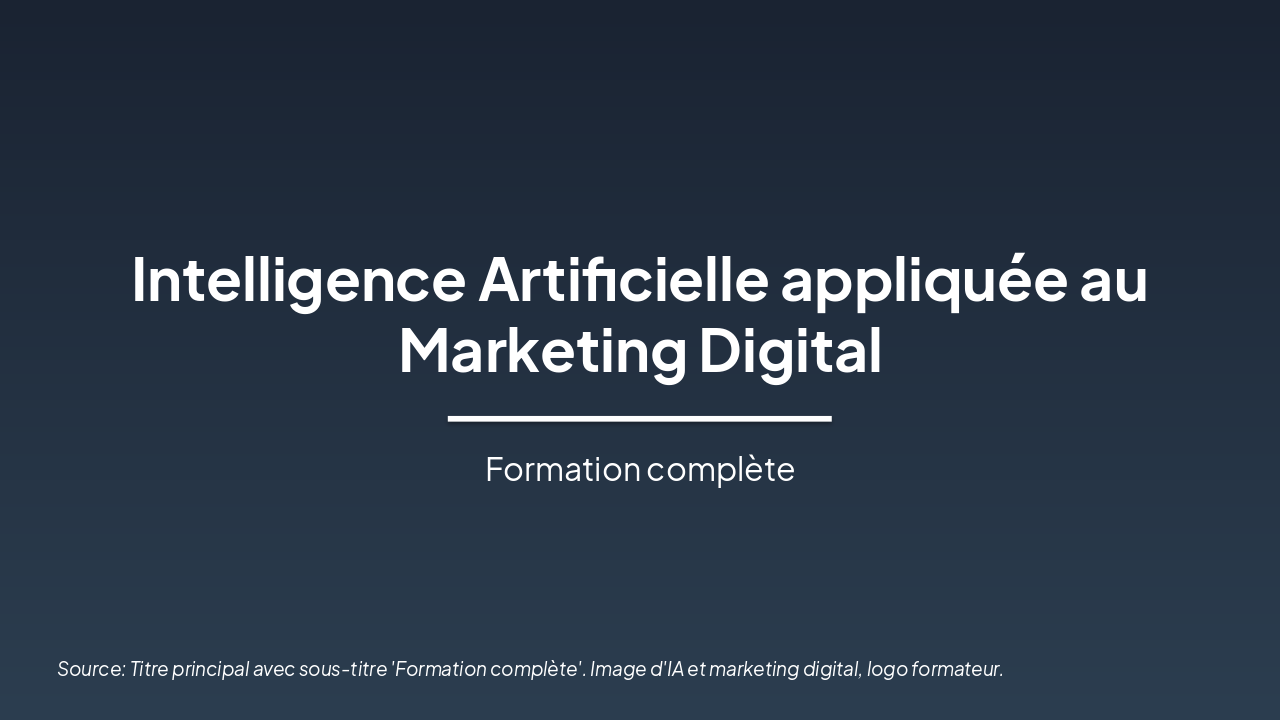 AI in Digital Marketing: Full Training (38 chars)