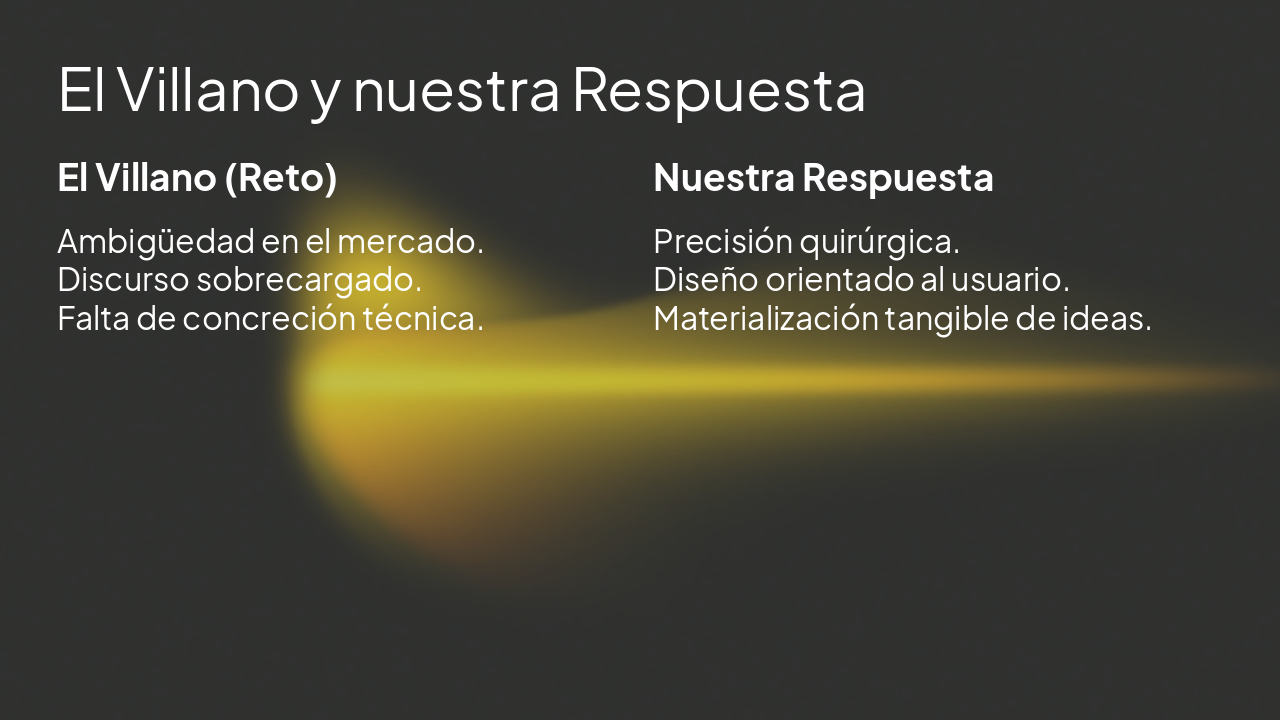 Slide 6 - El Villano y nuestra Respuesta