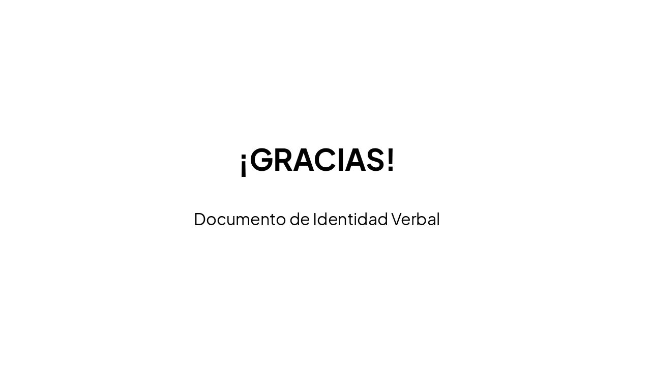 Slide 13 - ¡GRACIAS!