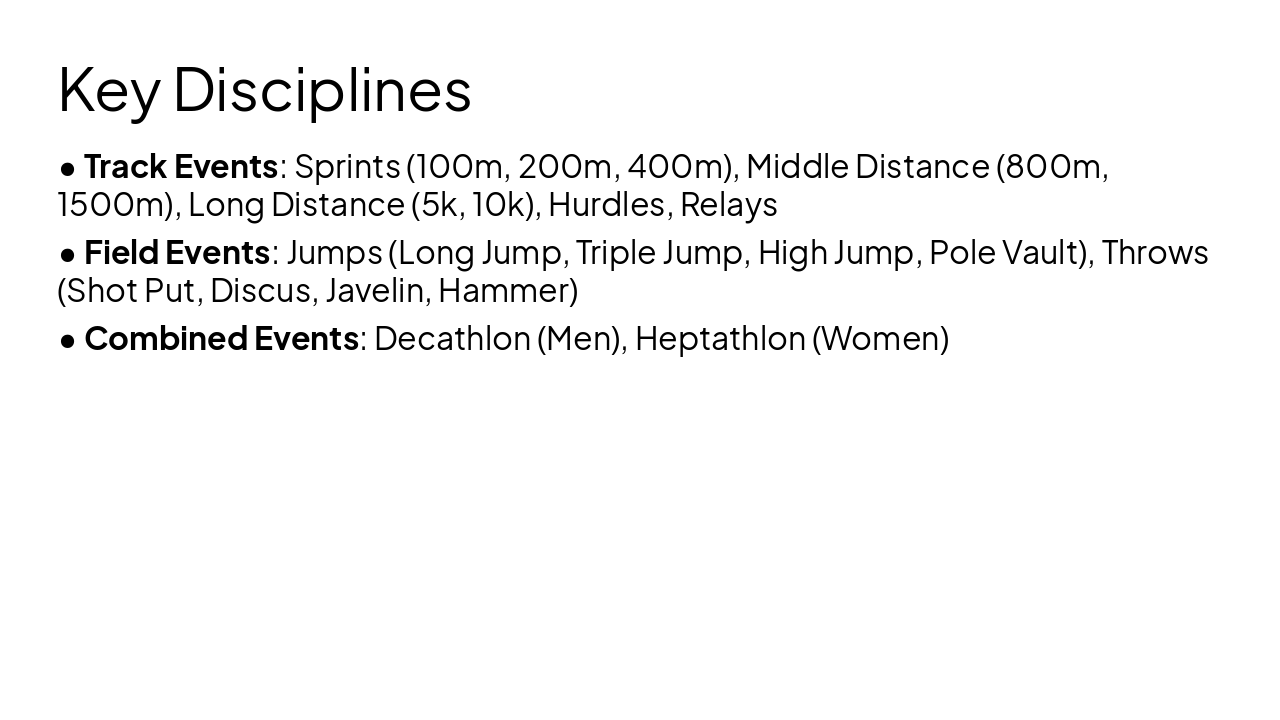 Slide 4 - Key Disciplines