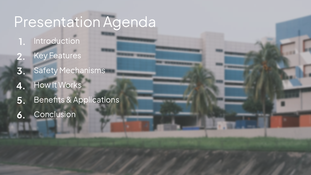 Slide 2 - Presentation Agenda