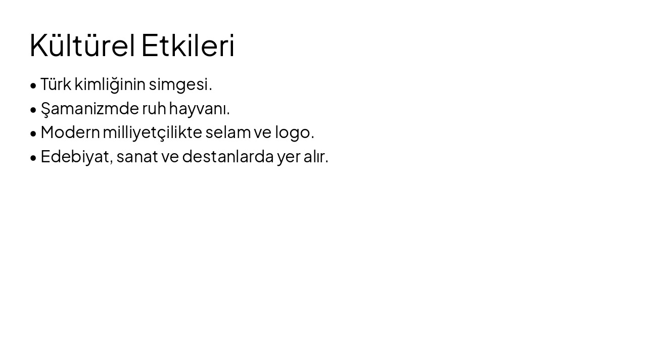 Slide 13 - Kültürel Etkileri