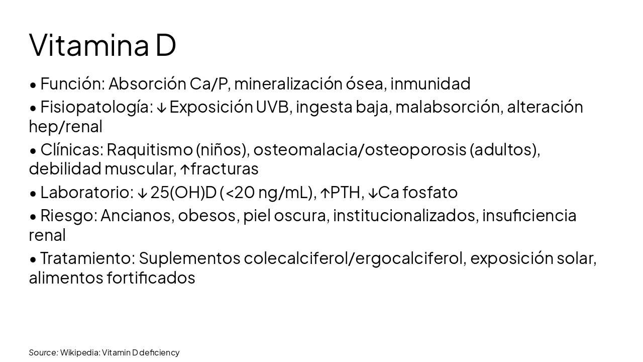 Slide 11 - Vitamina D