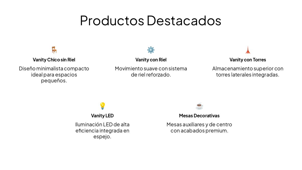Slide 6 - Productos Destacados