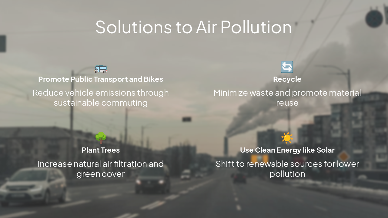 Slide 5 - Causes of Air Pollution