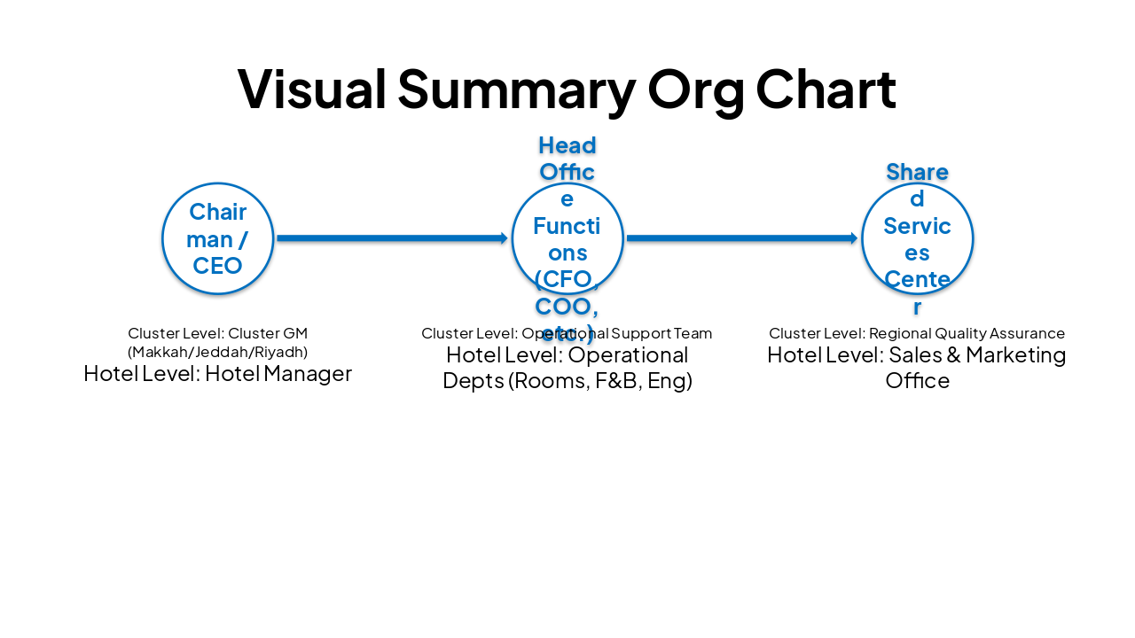 Slide 10 - Visual Summary Org Chart