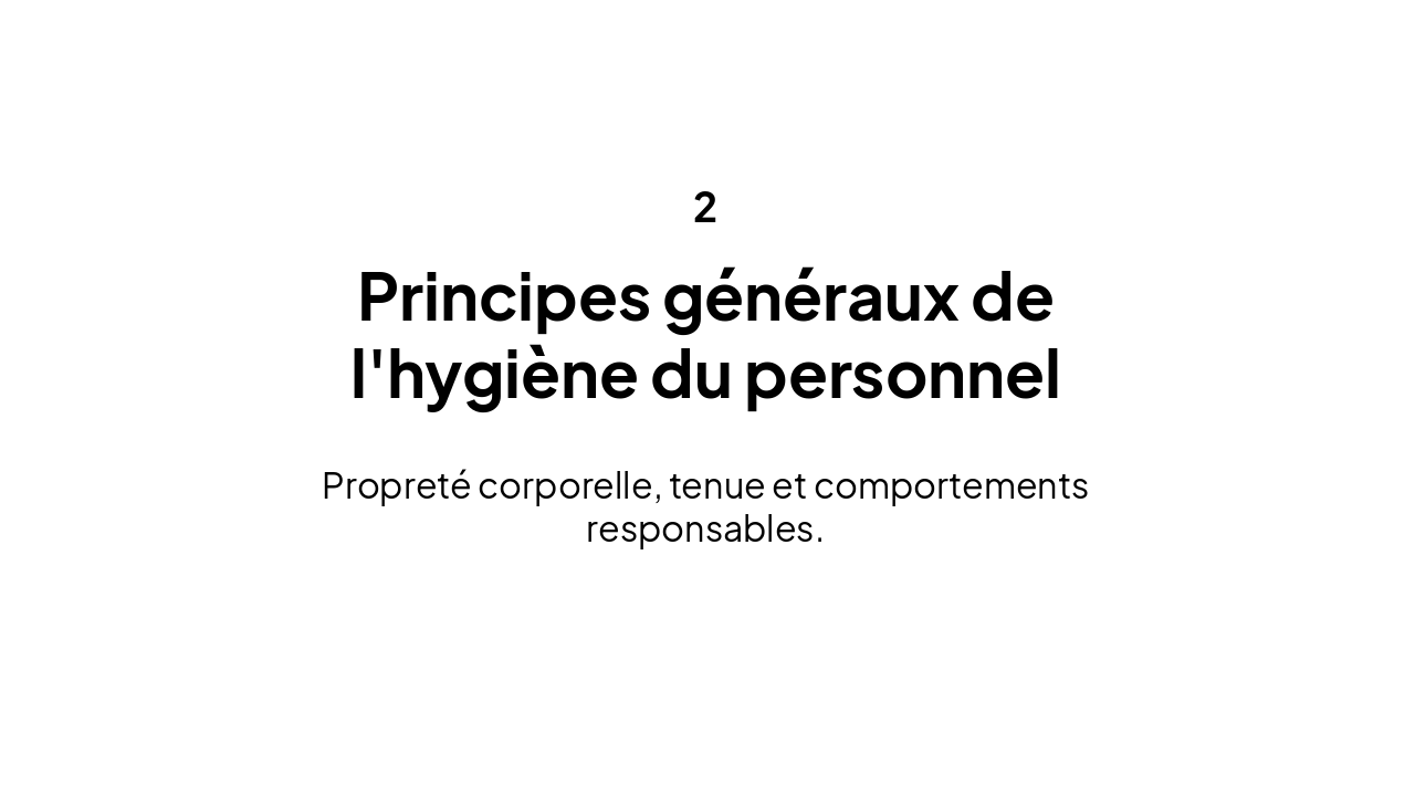Slide 6 - Principes Généraux