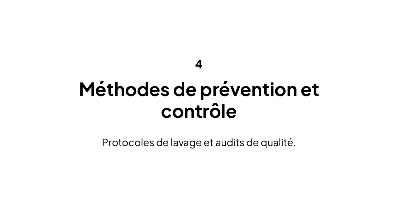 Slide 14 - Prévention et Contrôle