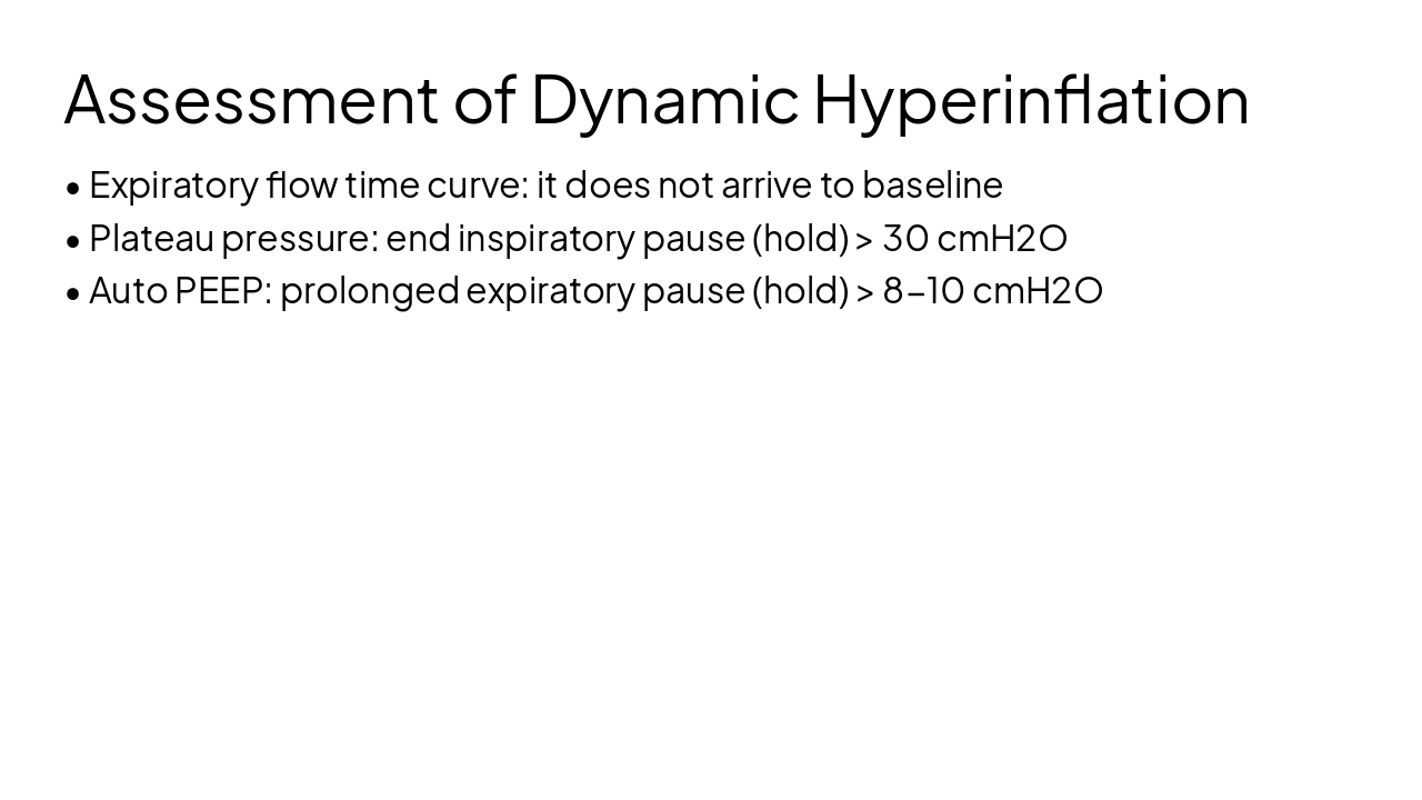 Slide 16 - Assessment of Dynamic Hyperinflation