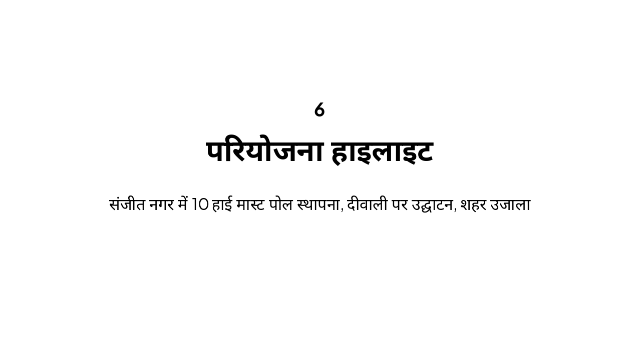 Slide 13 - परियोजना हाइलाइट