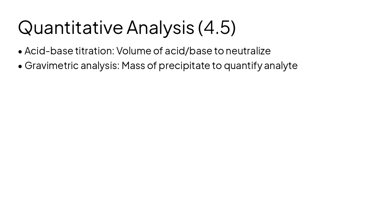 Slide 18 - Quantitative Analysis (4.5)