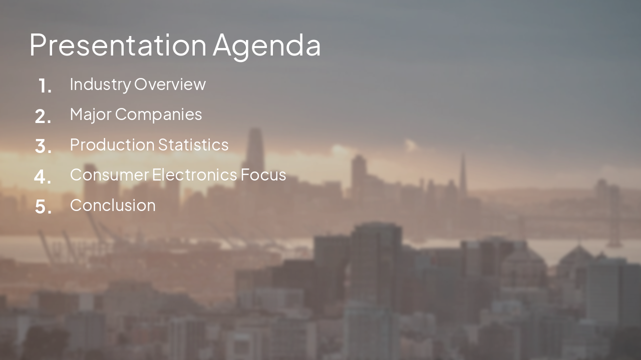 Slide 2 - Presentation Agenda