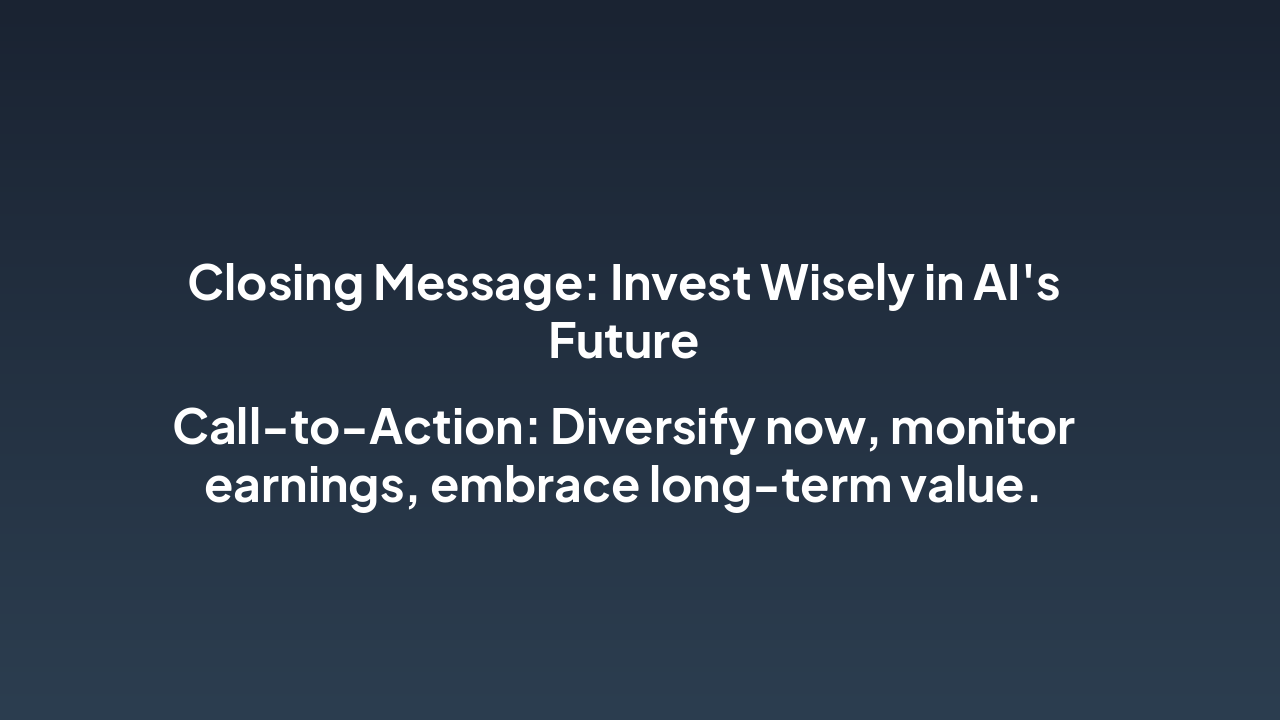 Slide 9 - Key Takeaways & Advice