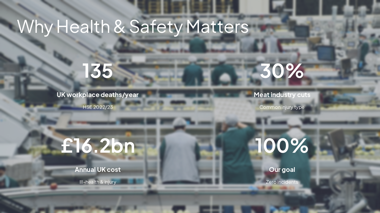 Slide 4 - Why Health & Safety Matters
