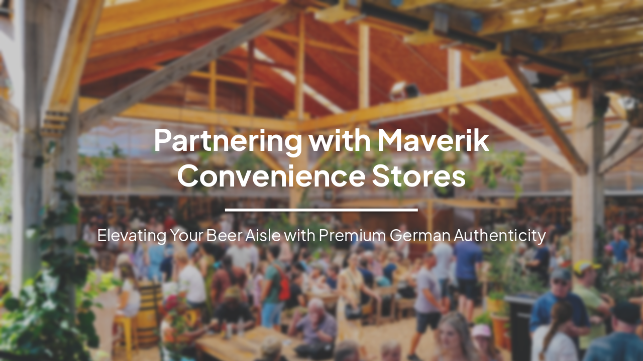 Slide 1 - Partnering with Maverik
Convenience Stores