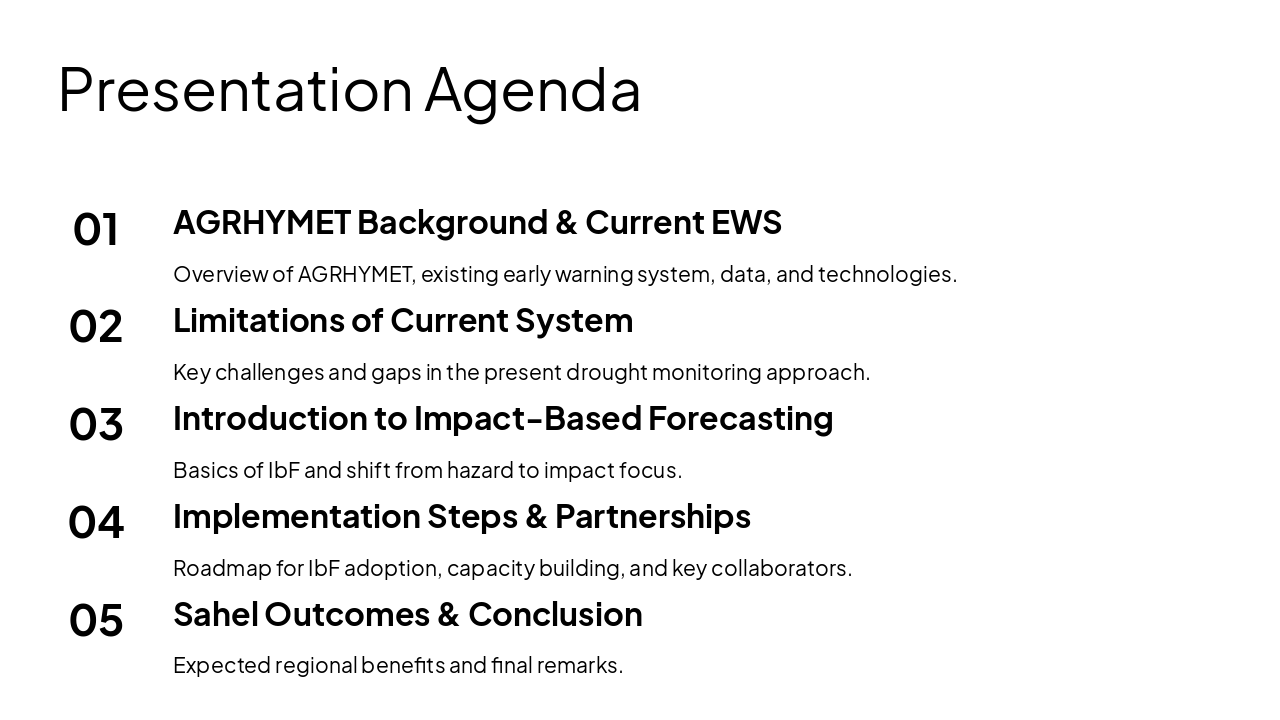 Slide 2 - Presentation Agenda
