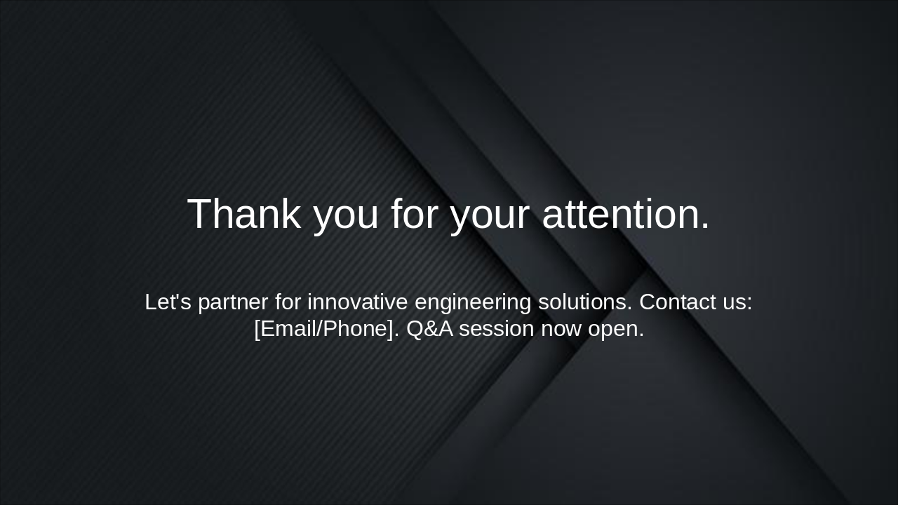 Slide 11 - Thank You