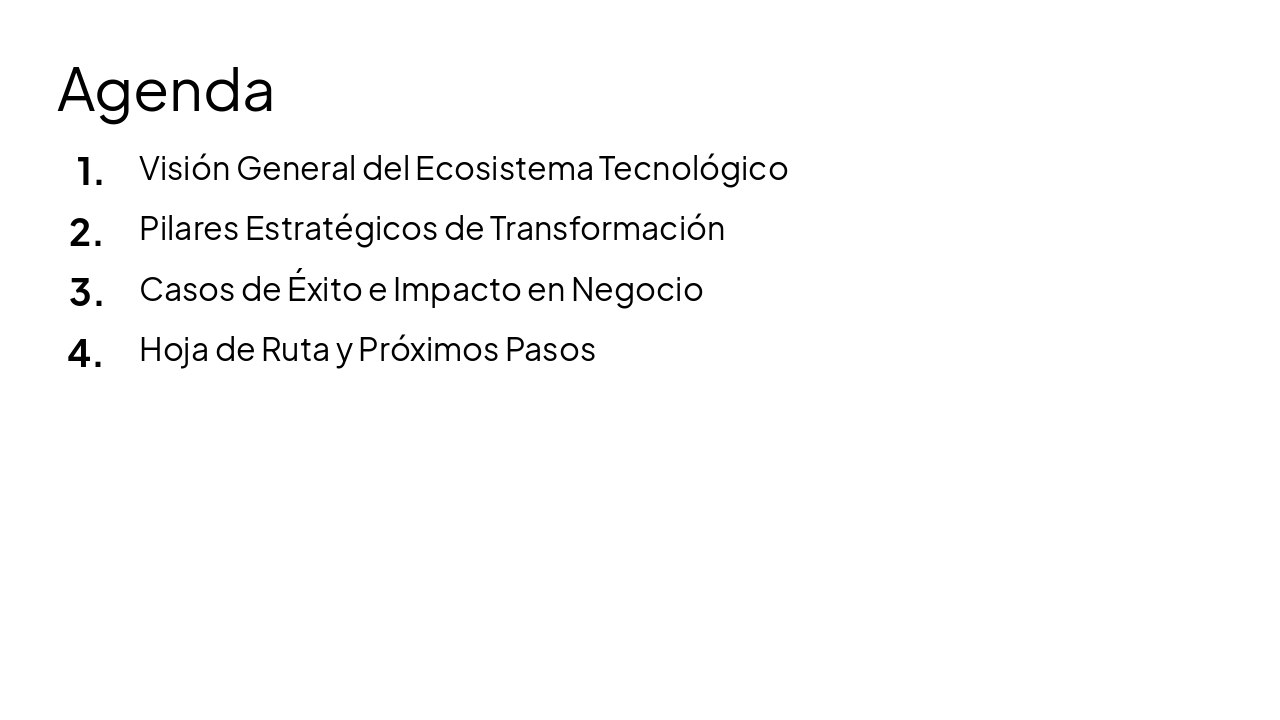 Slide 2 - Agenda