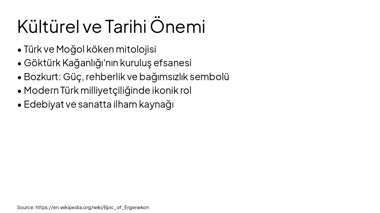 Slide 9 - Kültürel ve Tarihi Önemi