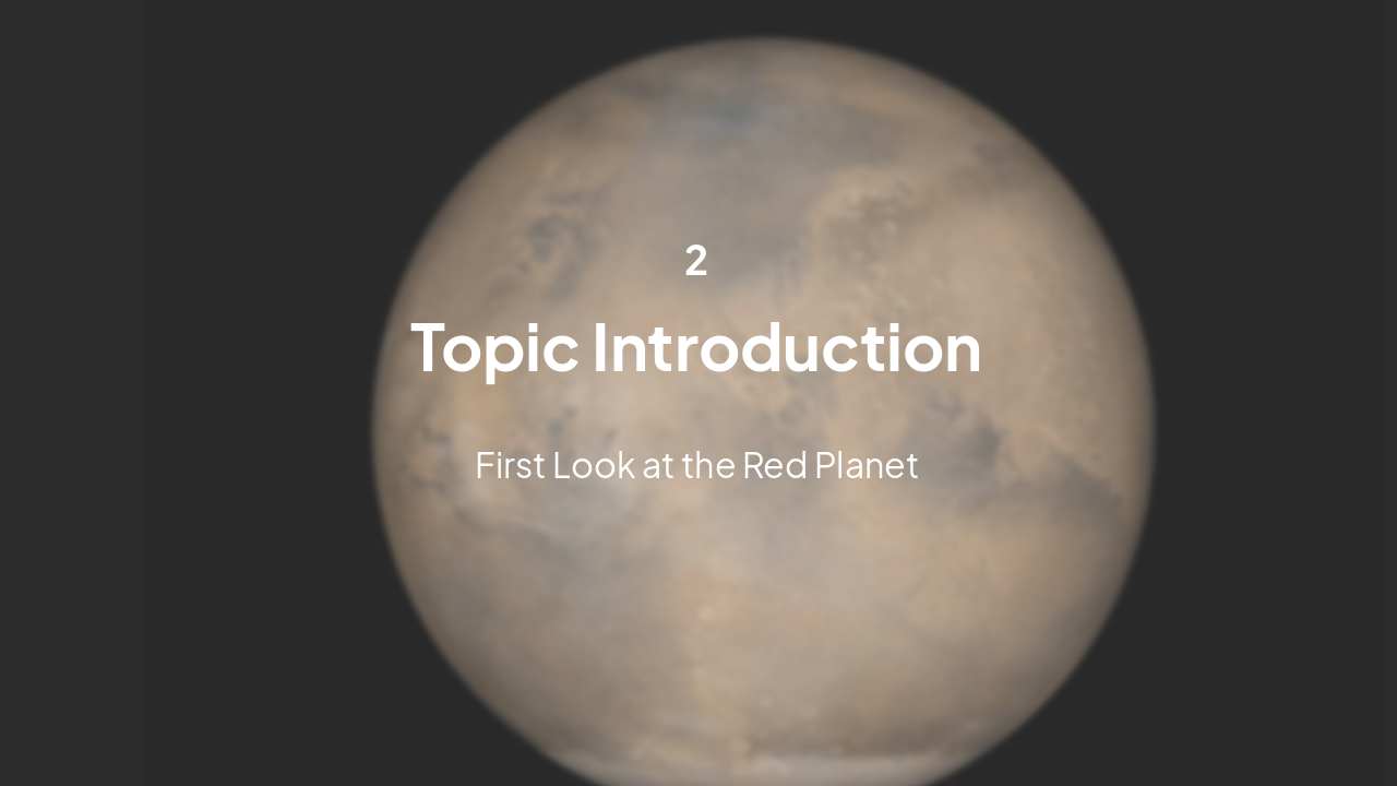 Slide 3 - Topic Introduction
