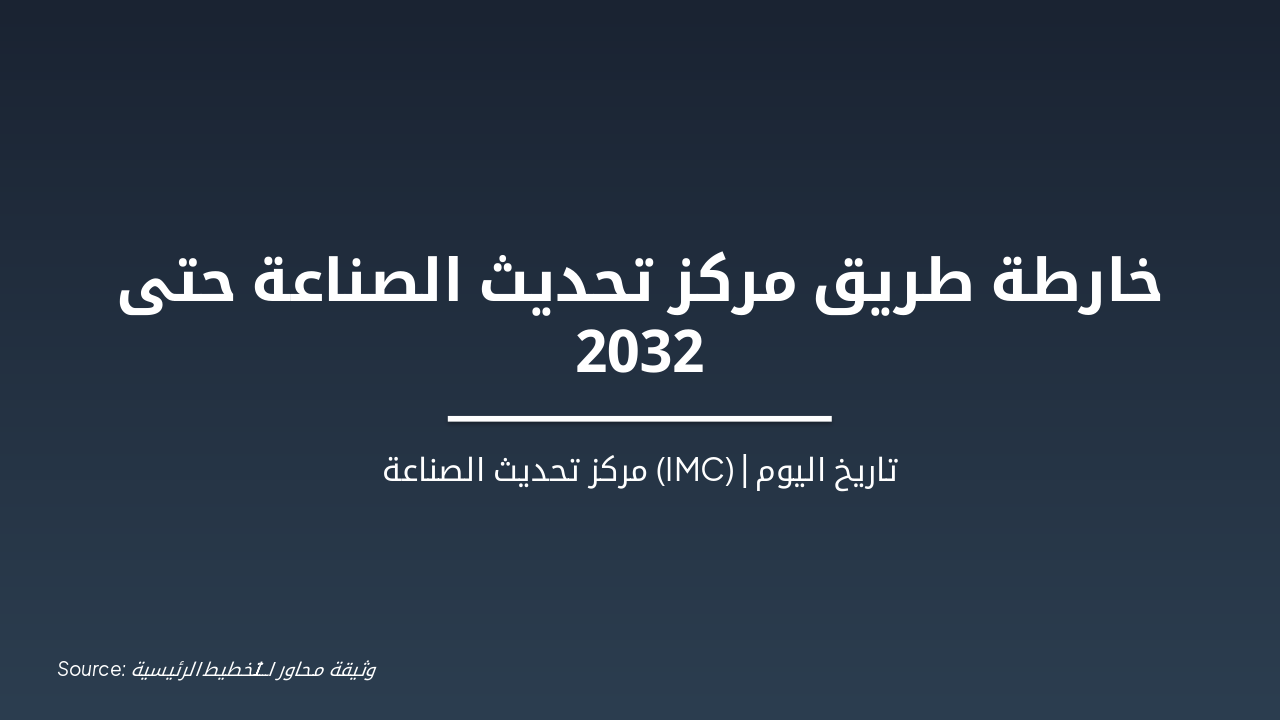 IMC Roadmap to 2032: Industry Transformation